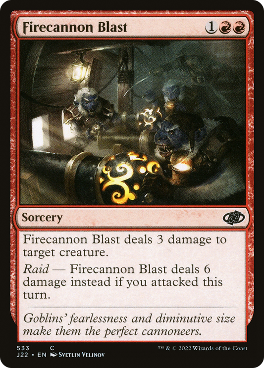 Firecannon Blast (J22) #533 [EN/N]