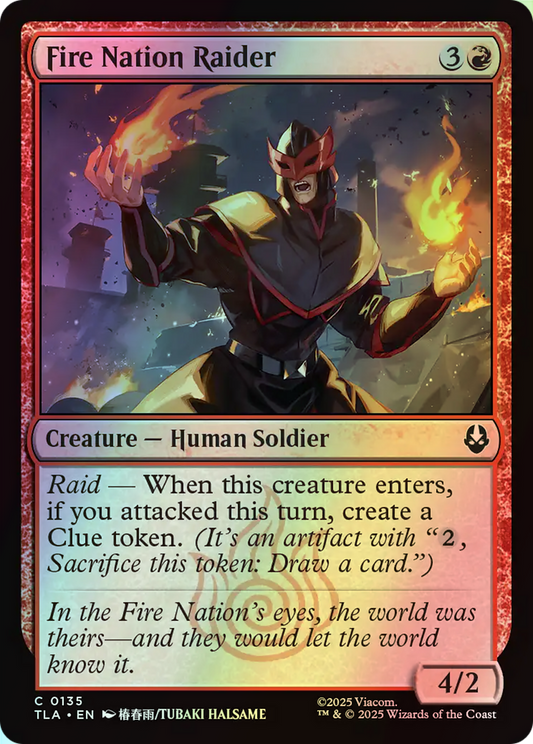 Fire Nation Raider (TLA) #135 [EN/F] s/o