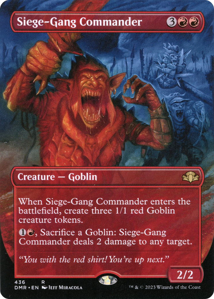 Siege-Gang Commander (DMR) #436 [EN/N]