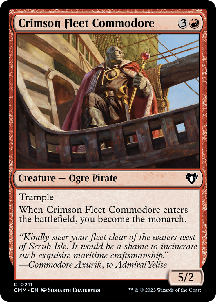 Crimson Fleet Commodore (CMM) #211 [EN/N]