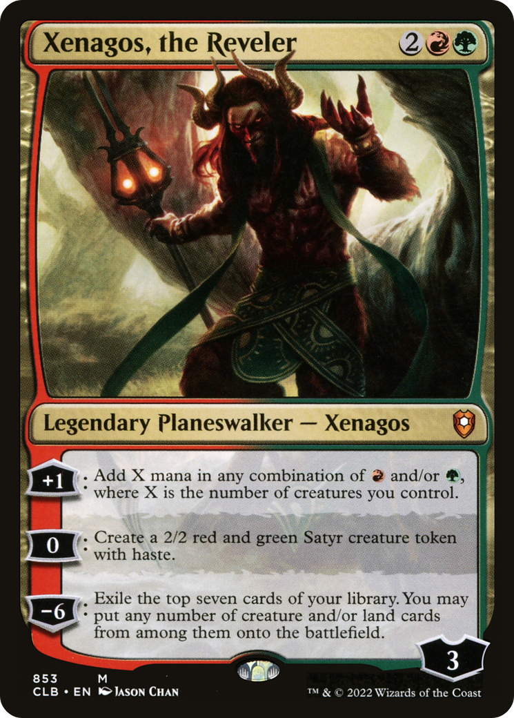Xenagos, the Reveler (CLB) #853 [EN/N]
