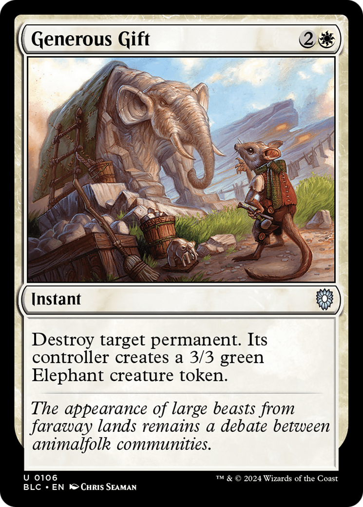 Generous Gift (BLC) #106 [EN/N]
