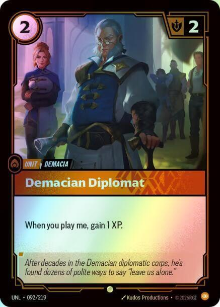 Demacian Diplomat (UNL) #092 [EN/F]