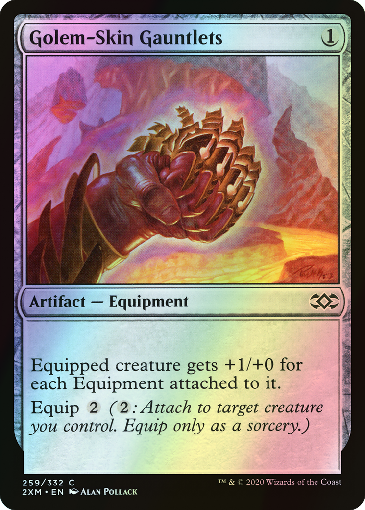 Golem-Skin Gauntlets (2XM) #259 [EN/F]