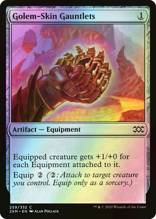 Golem-Skin Gauntlets (2XM) #259 [EN/F]