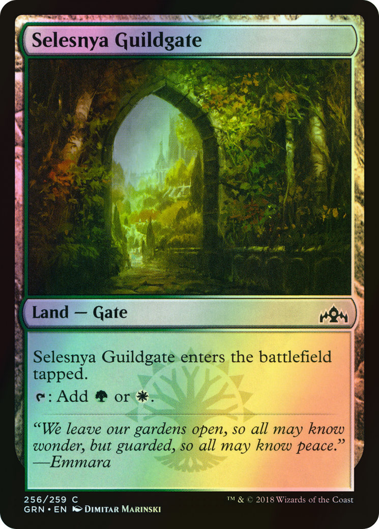 Selesnya Guildgate (GRN) #256 [EN/F]