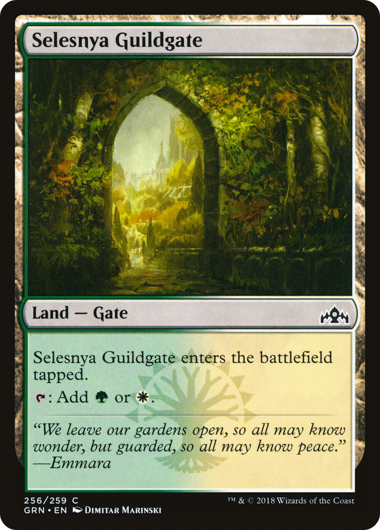 Selesnya Guildgate (GRN) #256 [EN/N]