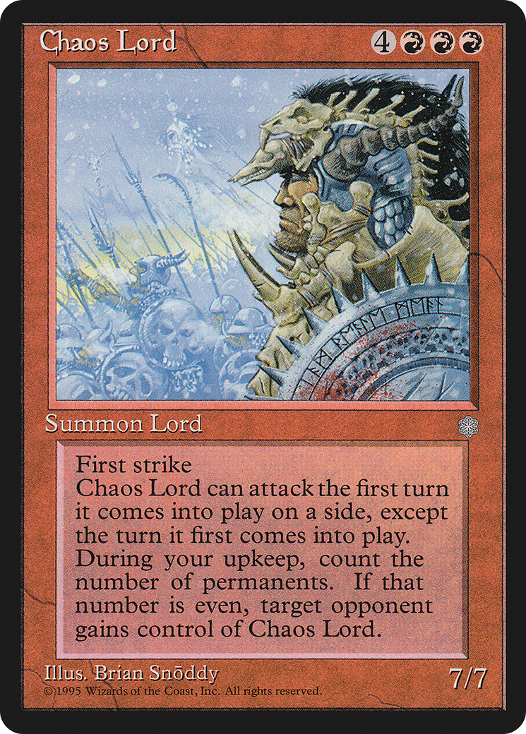 Chaos Lord (ICE) #178 [EN/N]
