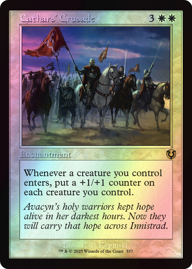 Cathars' Crusade (INR) #337 [EN/F] s/o