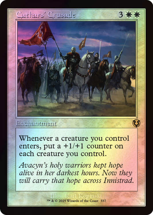 Cathars' Crusade (INR) #337 [EN/F] s/o