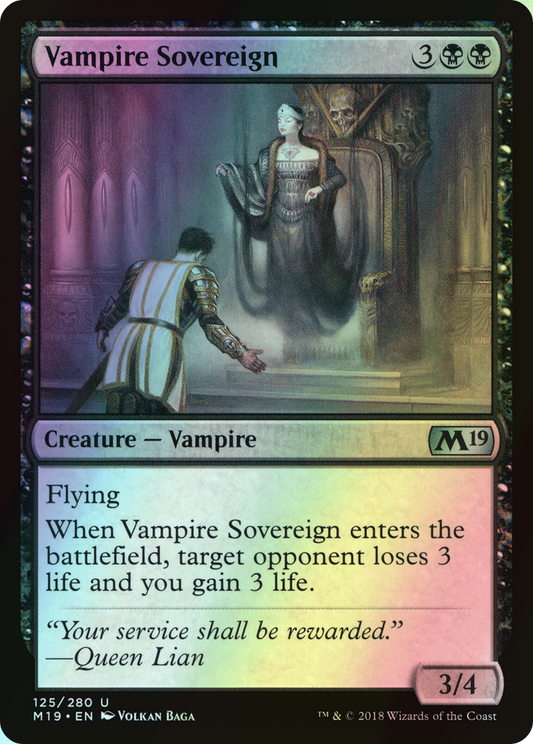 Vampire Sovereign (M19) #125 [EN/F]