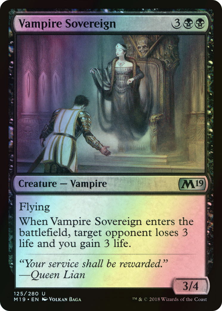 Vampire Sovereign (M19) #125 [EN/F] s/o