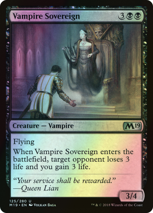 Vampire Sovereign (M19) #125 [EN/F] s/o
