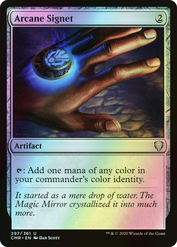 Arcane Signet (CMR) #297 [EN/F]