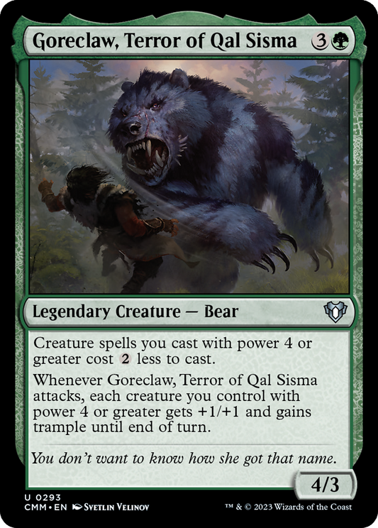 Goreclaw, Terror of Qal Sisma (CMM) #293 [EN/N] s/o