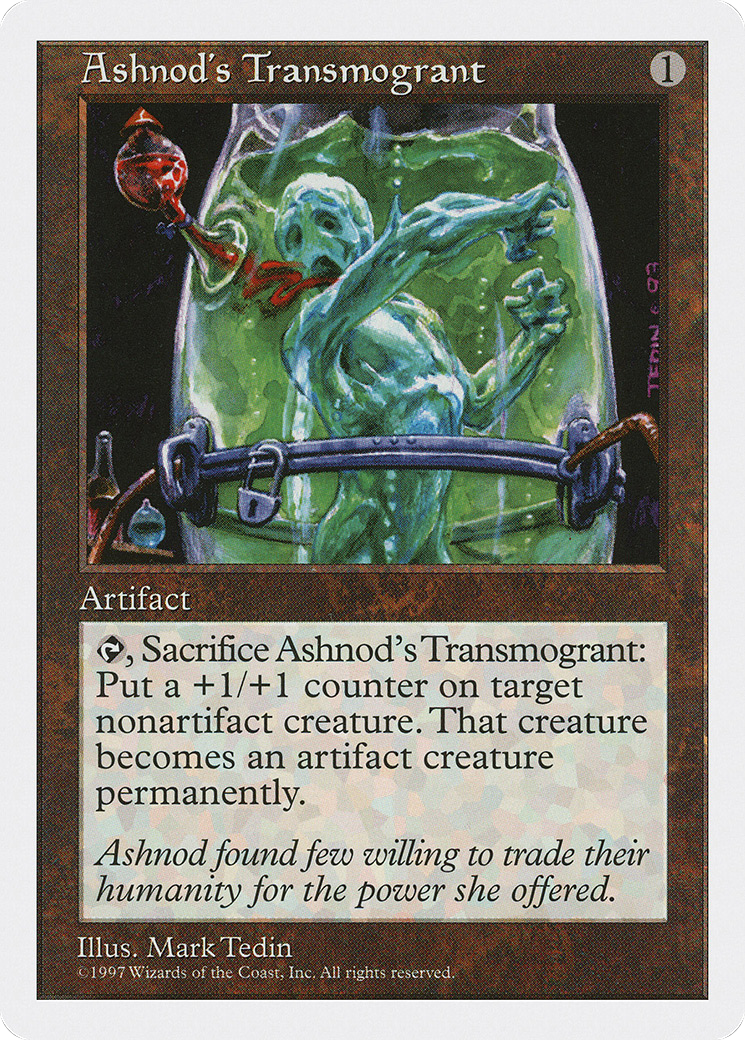 Ashnod's Transmogrant (5ED) #350 [EN/N]