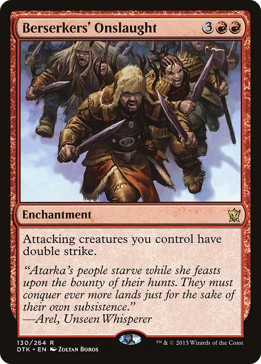 Berserkers' Onslaught (DTK) #130 [EN/N] s/o
