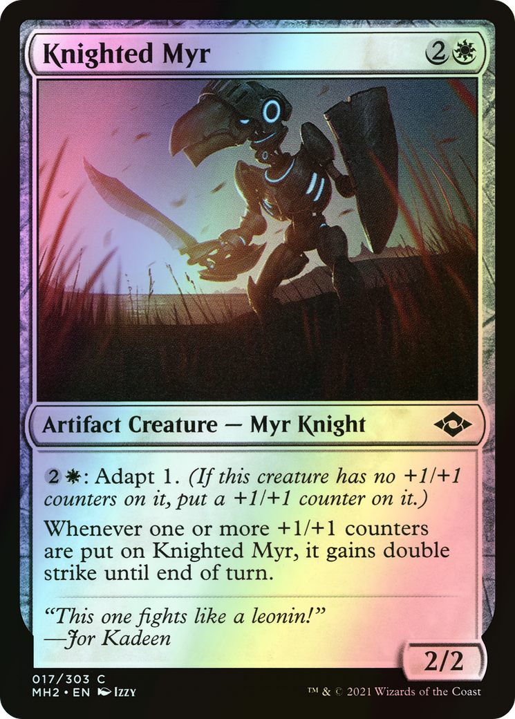 Knighted Myr (MH2) #17 [EN/F]