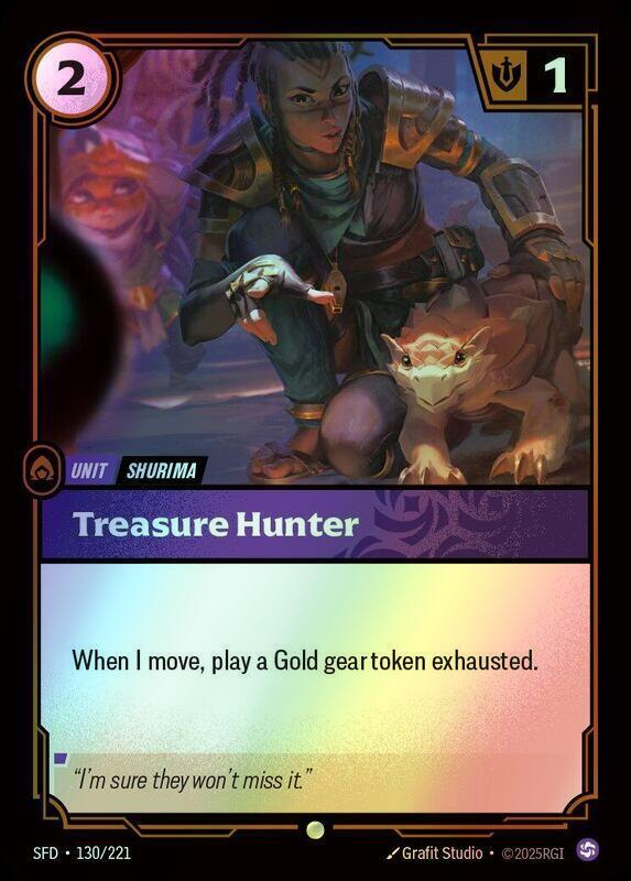 Treasure Hunter (SFD) #130 [EN/F] s/o