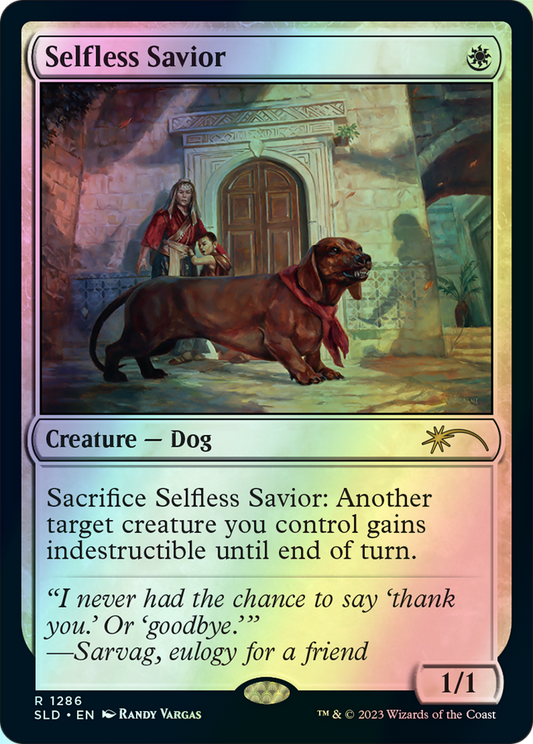 Selfless Savior (SLD) #1286 [EN/F] s/o