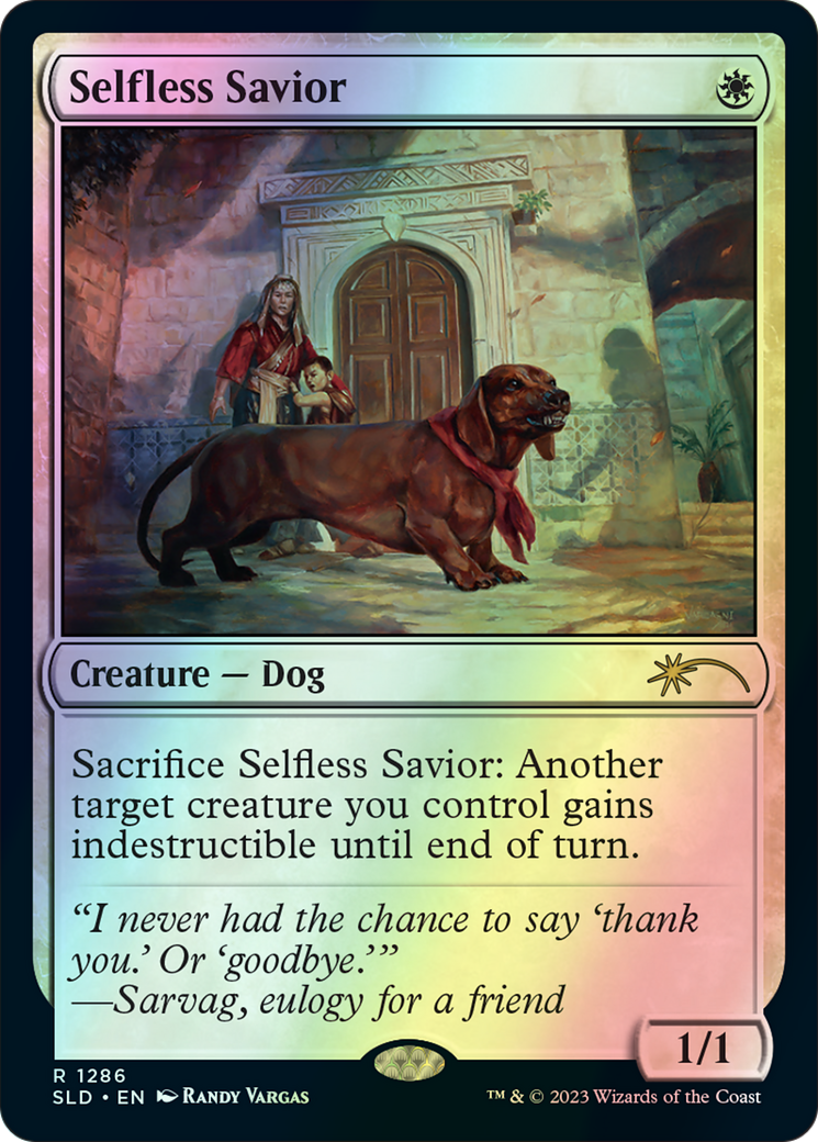Selfless Savior (SLD) #1286 [EN/F] s/o