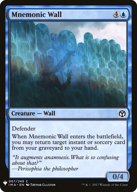 Mnemonic Wall (PLST) #IMA-67 [EN/N] s/o