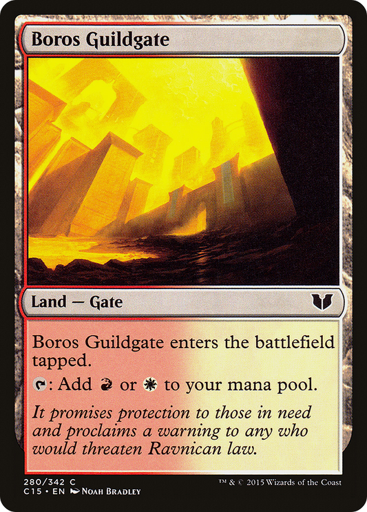 Boros Guildgate (C15) #280 [EN/N] s/o