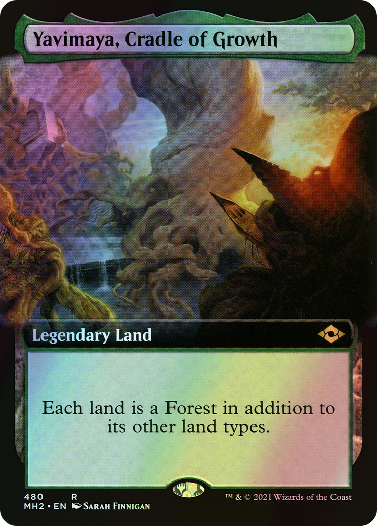 Yavimaya, Cradle of Growth (MH2) #480 [EN/F]