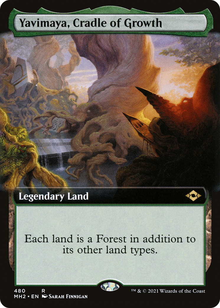 Yavimaya, Cradle of Growth (MH2) #480 [EN/N] s/o