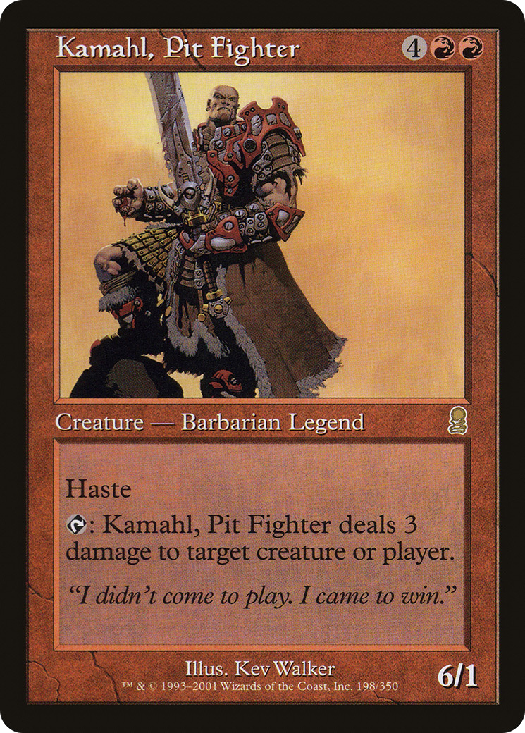 Kamahl, Pit Fighter (ODY) #198 [EN/N]