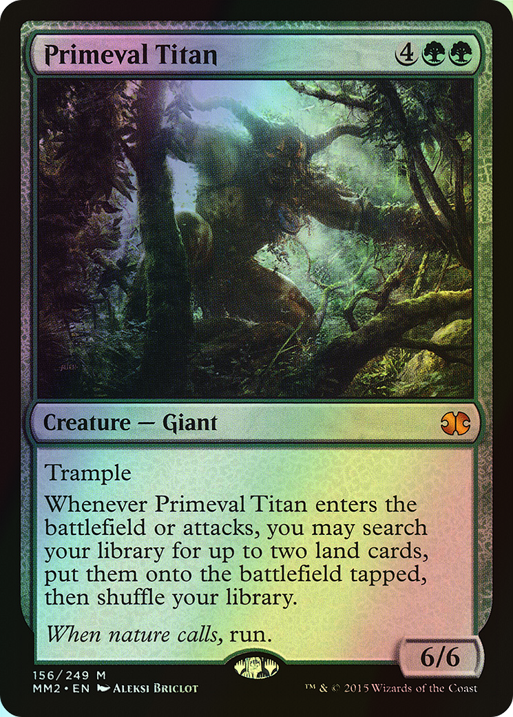 Primeval Titan (MM2) #156 [EN/F] s/o