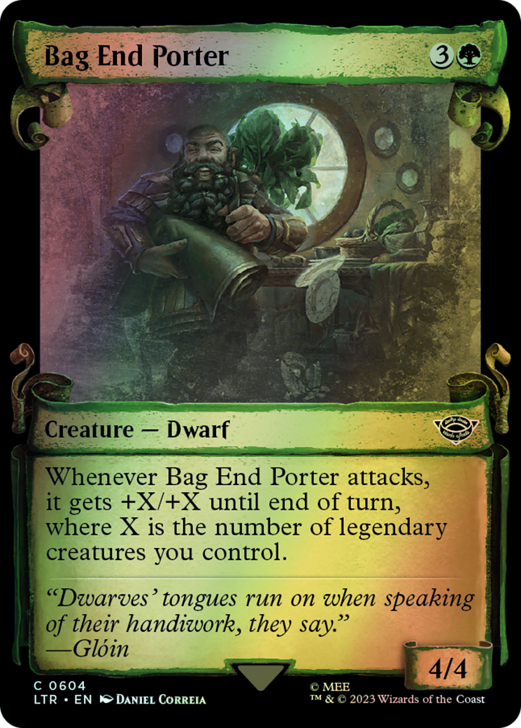 Bag End Porter - Silver Foil (LTR) #604 [EN/F]