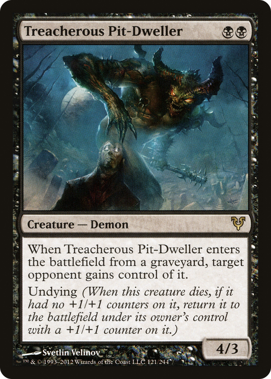 Treacherous Pit-Dweller (AVR) #121 [EN/N]