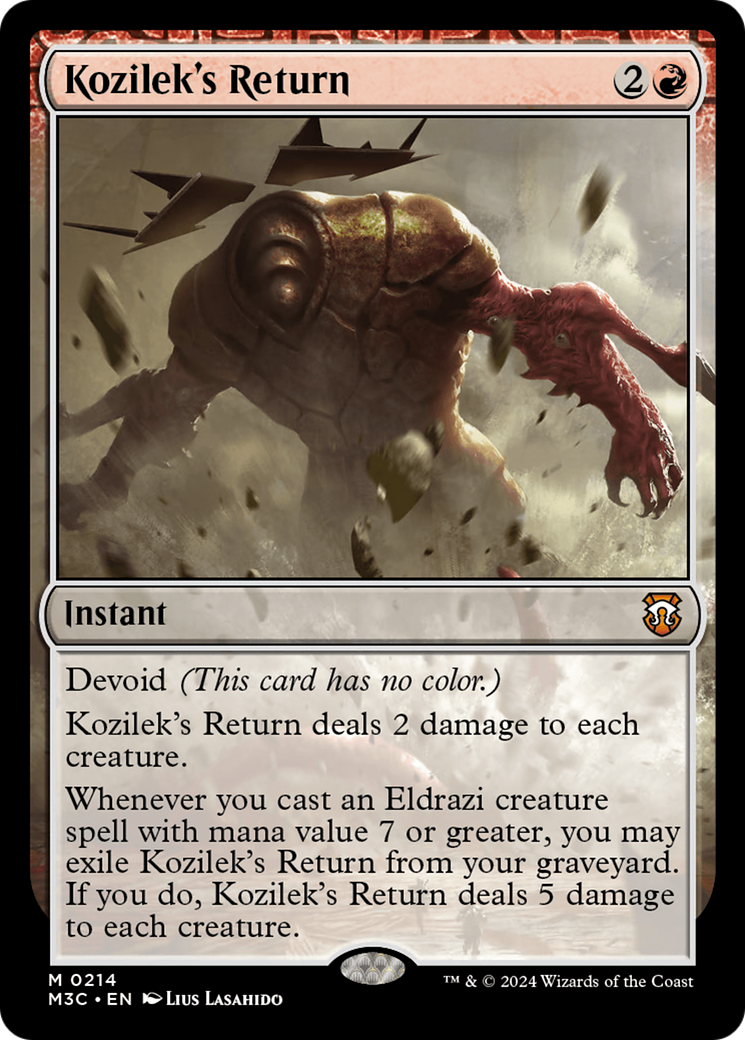 Kozilek's Return (M3C) #214 [EN/N] s/o