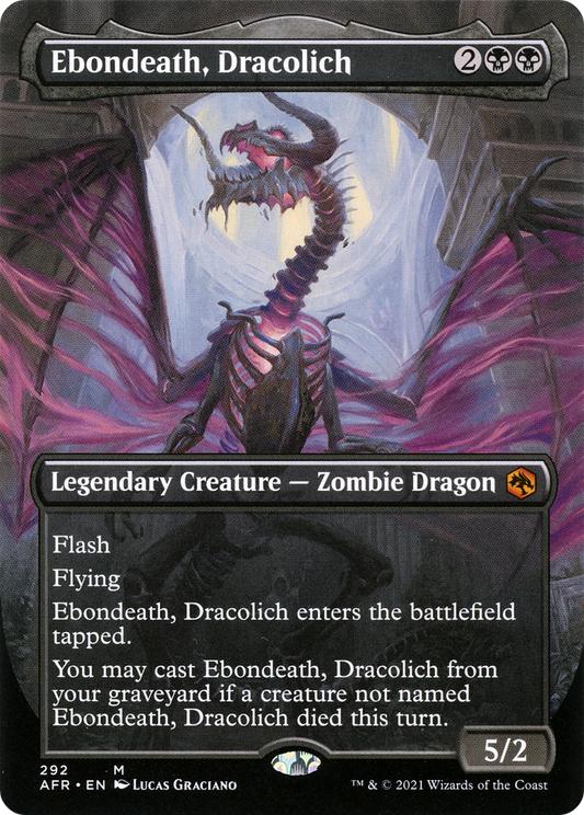 Ebondeath, Dracolich (AFR) #292 [EN/N]
