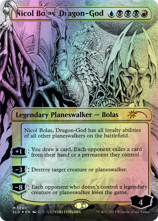 Nicol Bolas, Dragon-God (SLD) #1246 [EN/F] s/o