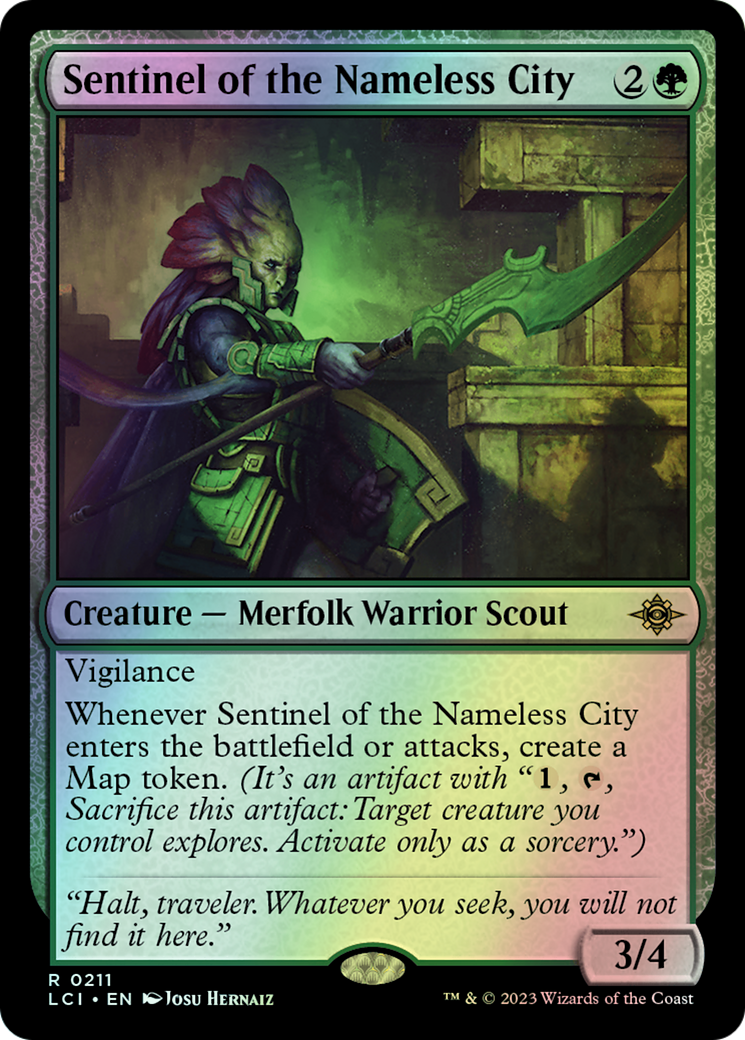 Sentinel of the Nameless City (LCI) #211 [EN/F]