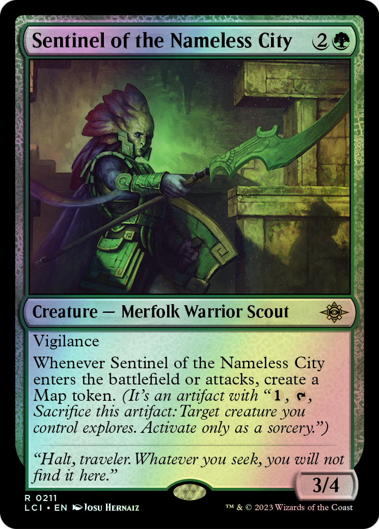 Sentinel of the Nameless City (LCI) #211 [EN/F]