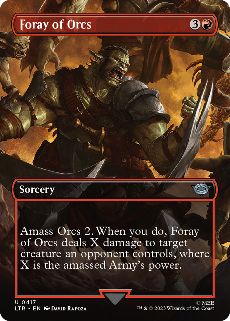 Foray of Orcs (LTR) #417 [EN/N]