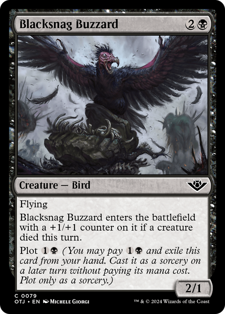 Blacksnag Buzzard (OTJ) #79 [EN/N]