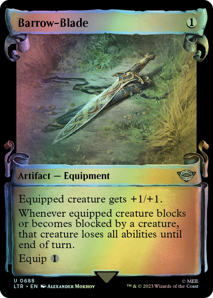 Barrow-Blade - Silver Foil (LTR) #688 [EN/F]