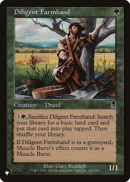 Diligent Farmhand (PLST) #ODY-237 [EN/N]