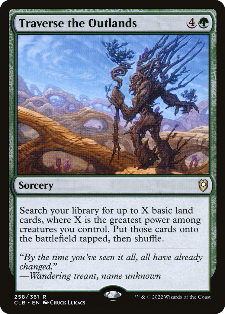 Traverse the Outlands (CLB) #258 [EN/N] s/o