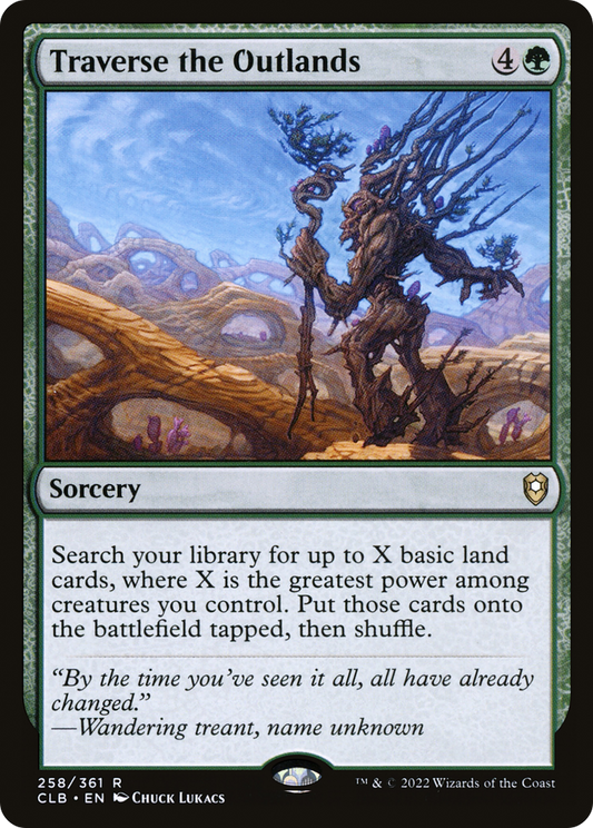 Traverse the Outlands (CLB) #258 [EN/N] s/o
