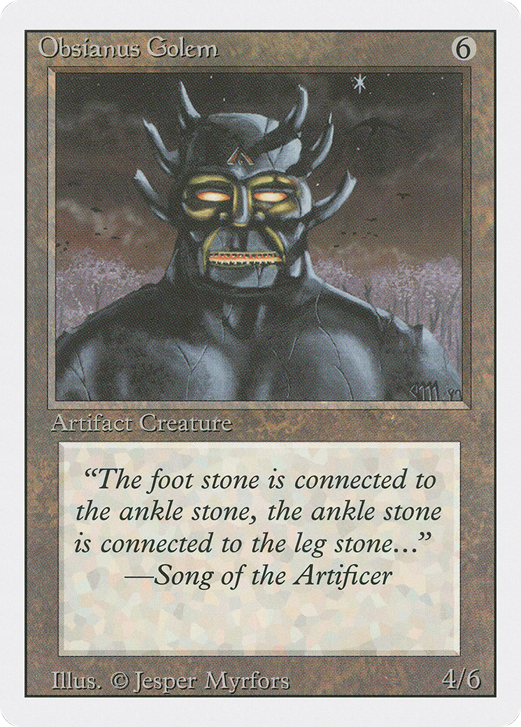 Obsianus Golem (3ED) #268 [EN/N]