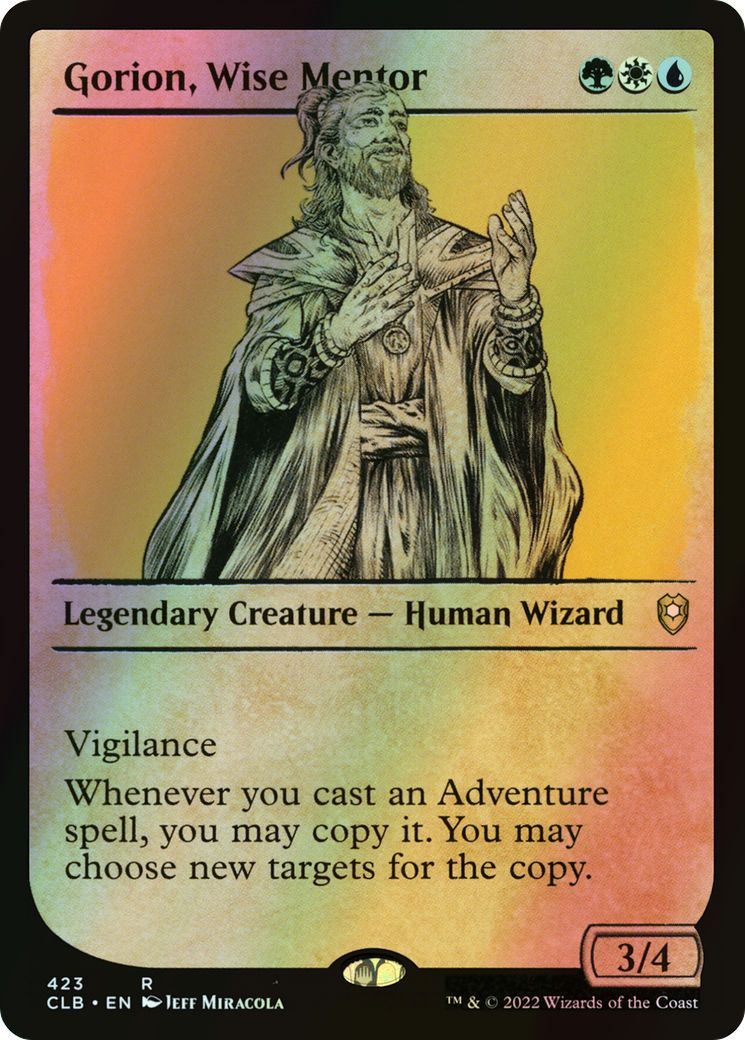 Gorion, Wise Mentor (CLB) #423 [EN/F]
