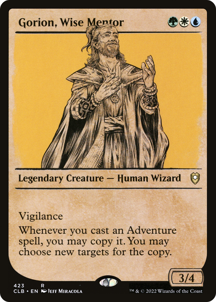 Gorion, Wise Mentor (CLB) #423 [EN/N]