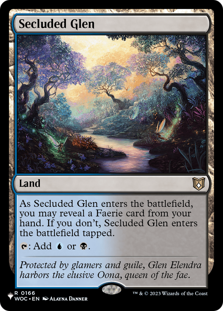 Secluded Glen (PLST) #WOC-166 [EN/N]