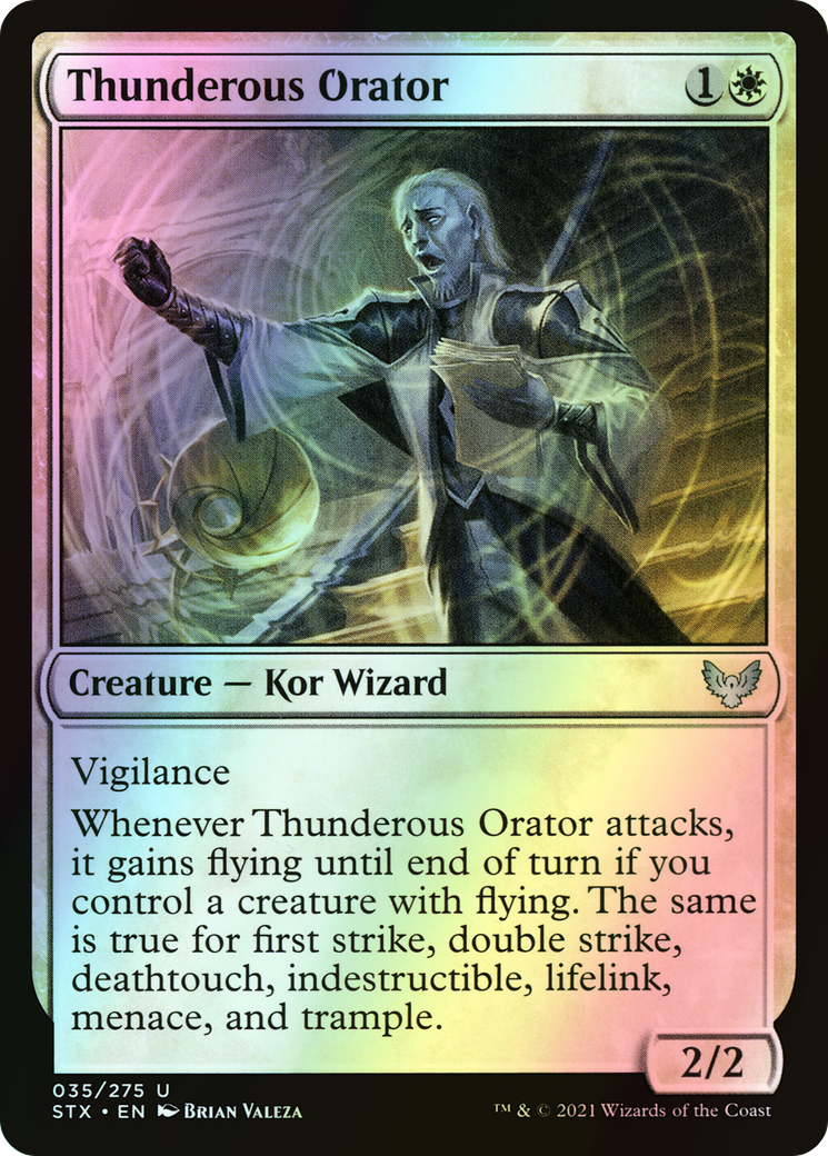 Thunderous Orator (STX) #35 [EN/F]
