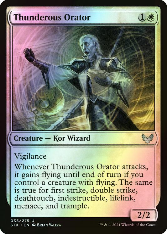 Thunderous Orator (STX) #35 [EN/F]
